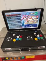 Console de jeu d'arcade portable 20 pouces pour la maison, console de jeu vidéo double de bureau à monnayeur, nouveau support de console
