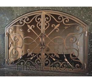 Écrans de protection long en fer forgé pour foyer, pouces, grande taille, protection d'étincelle - Product Image 4