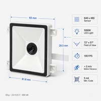 Module de scanner de codes-barres intégré ultra-mince, moteur de décodage 2D avec prise en charge des commandes série pour les fabricants de dispositifs OEM