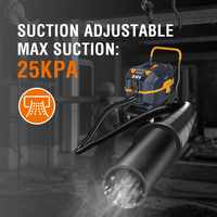 Aspirateur Eau et Poussière Industriel Commercial MAXXT M Class Max 3800W, avec Nettoyage Automatique du Filtre et Extracteur de Poussière