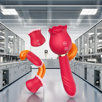 Jouet sexuel puissant en forme de rose avec fonction de succion pour stimulation clitoridienne, idéal pour le dropshipping (Juguete Sexual)