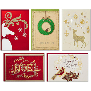 Chất lượng cao tùy chỉnh văn bản 3D Pop Up thẻ giáng sinh tin nhắn cá nhân cho trẻ em - Product Image 1