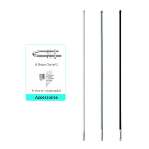 860-930MHz 3.5dBi tầm xa sợi thủy tinh Ăng ten phân cực Dọc đa hướng cho mạng cảm biến không dây thành phố thông minh - Product Image 2