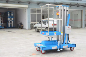 Plateforme élévatrice mobile hydraulique à mât unique YF 4m <span class=keywords><strong>6m</strong></span> 8m 10m avec <span class=keywords><strong>hauteur</strong></span> personnalisable - Product Image 6