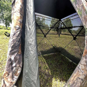 Ngoài Trời Chất Lượng Cao <span class=keywords><strong>Pop</strong></span> up Mặt Đất Ngụy Trang Đầy Đủ Mở Cửa 360 ° Một Cách Xem Qua Đa Chức Năng Săn Bắn Lều Mù - Product Image 4