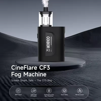 Machine à brouillard portable SYNCO COLBOR CF3 en plastique avec batterie 2500 mAh pour fumée de glace sèche, idéale pour la photographie et les productions cinématographiques
