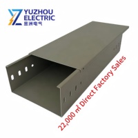 Goulotte de câblage en alliage de zinc, aluminium et magnésium pour projets électriques photovoltaïques et construction industrielle, avec couvercle