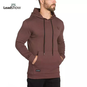 Fabrication de sweats à capuche pour hommes de grande taille, marque privée personnalisée, pull uni, sweat à capuche de sport pour hommes - Product Image 3