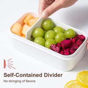 Crisper Fridge Food <b>Storage</b> <b>Box</b> Container Fruit <b>Box</b> Primary School Food Grade Fresh-keeping Bento <b>Box</b> Fot <b>Kitchen</b> - Product Image 3