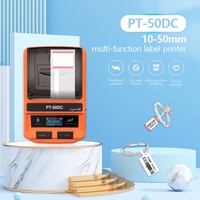 Imprimante d'étiquettes de bijoux la plus populaire 2 ''sans fil thermique code à barres câble imprimante d'étiquettes Qr Code autocollant mini imprimante portable