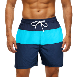 Short extensible 4 voies personnalisé Boardshorts mode hommes maillots de bain et vêtements de plage en gros séchage rapide épissé hommes maillot de bain Shorts - Product Image 4
