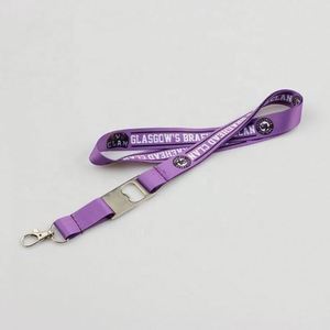 Cordones Personalizados Ecológicos para Sublimación con Gancho Abrebotellas, Impresión Digital y Serigrafía, Hechos de Poliéster - Product Image 2