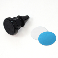 Support magnétique pour téléphone de voiture, rotation à 360 degrés, support universel pour voiture, 4 aimants puissants, support magnétique pour téléphone à ventilation, mains libres