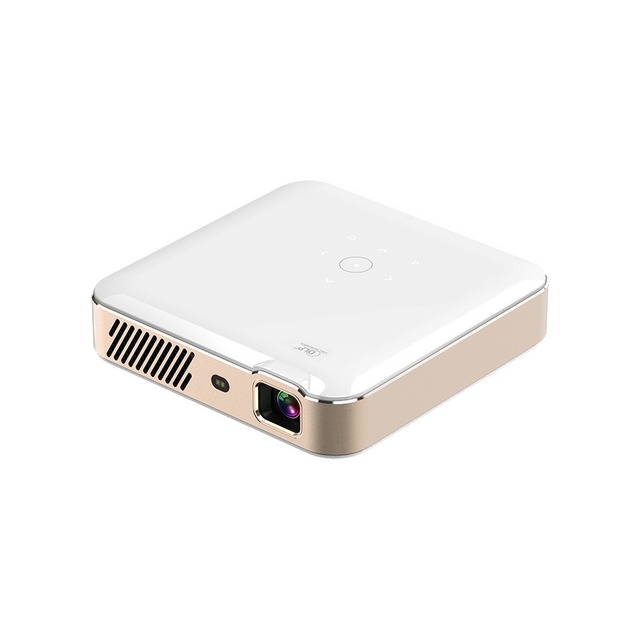 Mini Smart Projector S360 Android 9.0 LED 1080P Resolution Built-in Battery Internet Ready Home Office Business
