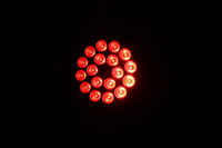 18x10W RGBWYP 6in1 DMX512 a mené la lumière du pair 64 pour le club de disco d'étape