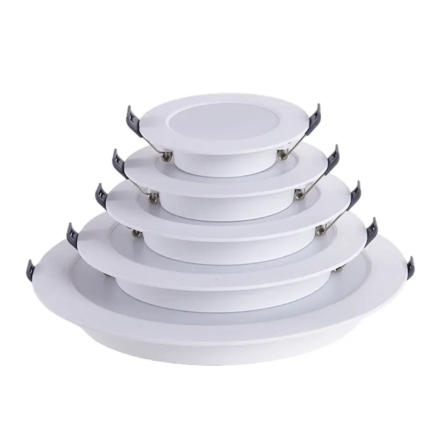 High Quality 24w 18w 15w 12w 3w Led Panel Light Round 6w Recessed Led Panel Light Warm White 6500 K Flush Mount Panel Light