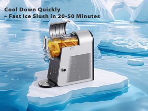 Trung Quốc OEM nhà máy nhỏ hộ gia đình nhỏ khách sạn di động tuyết nón Máy ABS nhựa đông lạnh uống Thái Lan bằng Cháo máy nước đá - Product Image 5