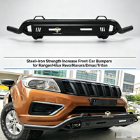 Kit de conversion de carrosserie de camionnette en acier + fer pour renforcer les pare-chocs avant des Ranger/Hilux Revo/Navara/Dmax/Triton