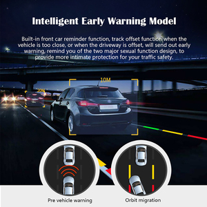 Câmera de ré automotiva, full hd, adas, dvr, 1080p, com gravador de vídeo, rádio, usb, <span class=keywords><strong>detector</strong></span> de movimento, monitor automático, dvr - Product Image 6