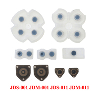 Coussinets en caoutchouc NSLikey pour manette PS4, boutons conducteurs L1 R1 L2 R2
