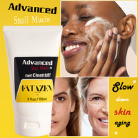 Soins de la peau coréens à base de plantes nettoyage en profondeur escargot visage nettoyant crème Gel hydratant moussant lissage réparateur nettoyant pour le visage