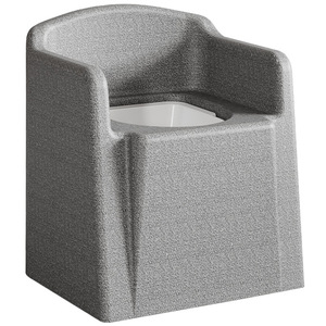 Chaise de douche EPP convertible en siège de toilette pour personnes âgées et femmes enceintes, design moderne et simple - Product Image 2