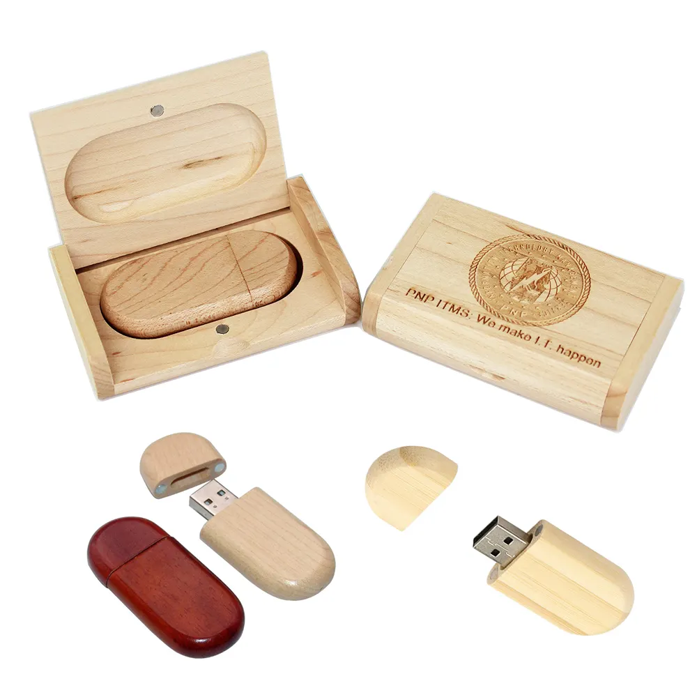 H2 testato spedizione veloce personalizza Pen Drive in legno chiavetta USB in legno 4GB 8GB 16GB 32GB 64GB OEM ODM con il tuo logo USB2.0/3.0