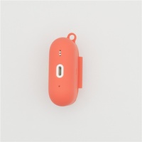 Étui de protection en silicone pour Apple AirPods Pro 2 avec design anti-chute et pochette de rangement de couleur unie