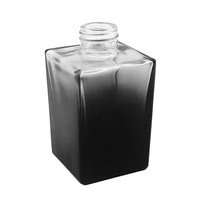 Diffuseur de parfum carré HONGYU en verre, bouteille de 150 ml, bouchon à vis noir, vaporisateur à pompe, parfum, huile essentielle
