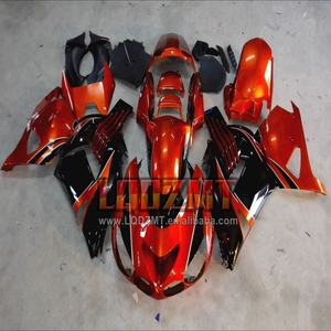 OEM Pour KAWASAKI NINJA <span class=keywords><strong>ZX</strong></span> 14R <span class=keywords><strong>Rose</strong></span> <span class=keywords><strong>Noir</strong></span> <span class=keywords><strong>ZX</strong></span>-14R ZX14R 12 13 14 15 16 17 61No.154 ZZR1400 2012 2013 2014 2015 2016 2017 Carénage - Product Image 4