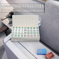 Juego de Mahjong Portátil de Melamina Moderno y Personalizado HL de 30 mm, Patas de Acero Inoxidable, Carga USB, Entretenimiento para 4 Jugadores