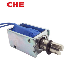 سعر المصنع تيار مستمر نوع إطار المعدات قفل باب الملف اللولبي دفع سحب المحرك الكهرومغناطيسي - Product Image 3