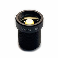 Lente de Cámara para Dron BOSHI 12IR 1/2.5'' F2.0 12MM 5MP M12 Fijo MF CCTV Seguridad Monitoreo IR-cut