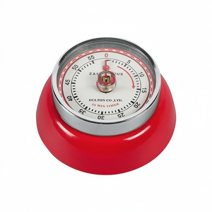 Zassenhaus <b>Kitchen</b> <b>Timer</b> 55 Min Red Retro Style - Product Image 2