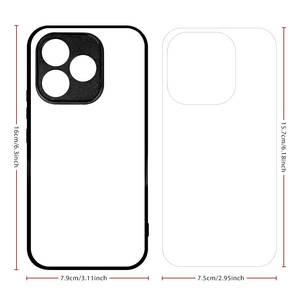 Sublimation 2D TPU Mobile Phone Case Anti-fall DIY Blank Design Protector Heat Transfer Phone Cover for Honor 600 Lite - Product Image 6