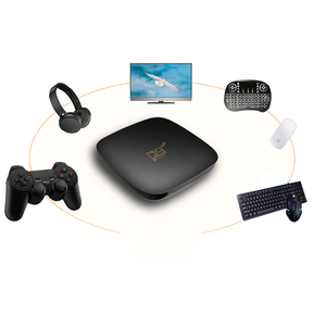 Gys nhà máy Android 10 thông minh TV Box D9 s905l2 quald <span class=keywords><strong>Core</strong></span> <span class=keywords><strong>Dual</strong></span> Wifi 2.4G 5g 4K 2G 16G Set Top Box D9-5G TV Box phương tiện truyền thông Máy nghe nhạc - Product Image 3