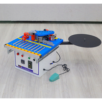 Colleuse de chants portable avec pot de colle de 1000 ml, système de fusion à chaud pour la fabrication de meubles et d'armoires en petit atelier