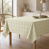 Nappe jetable anti-taches 60 x 84 pouces, lot de 6, en plastique PEVA, pour mariage et fête d'anniversaire