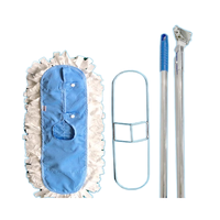 Nettoyage  la poussière de sol non pelucheux remplacement autoclavable vadrouille antistatique en microfibre pour salle blanche