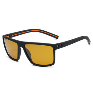 Lunettes de soleil de sport rectangulaires polarisées UV400 à monture intégrale pour hommes, sports de plein air, adultes 2024 - Product Image 1