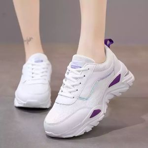 Custom lace up zapatillas mujer zapatos de mujer white ladies female <span class=keywords><strong>nice</strong></span> sneakers donna taglia 32-41 - Product Image 2