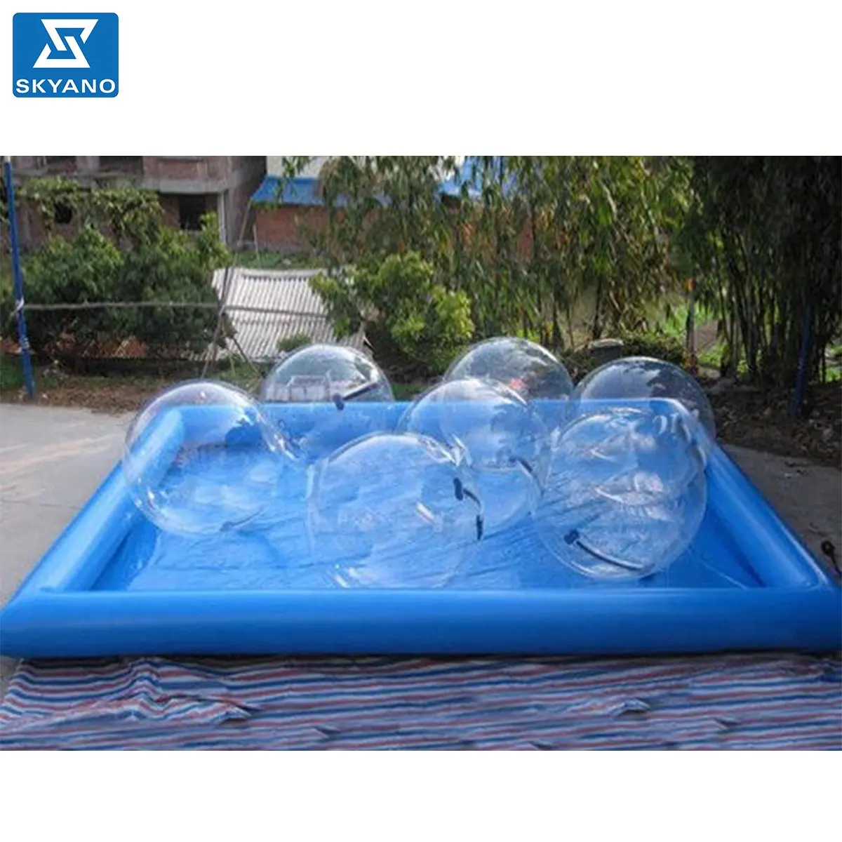 Piscina gonfiabile di alta qualità piscina parco acquatico piscina per zorb ball / water walking ball / kids boat