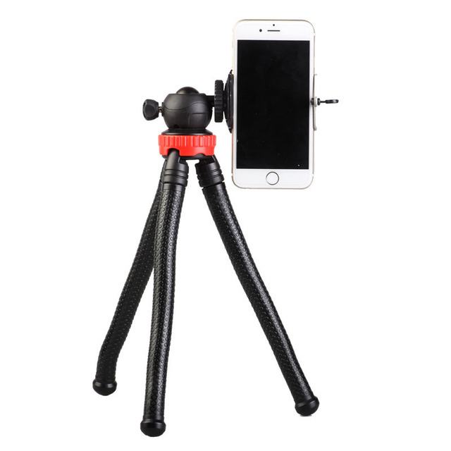 For Phone and Camera Mini Octopus Flexible Tripod Hot Selling 360 Degree Bendable Portable Tripod