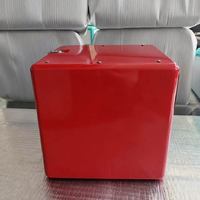 Boîte de livraison de nourriture pour moto en fibre de verre personnalisée de la marque JY, modèle JYC-09, 115L, avec panneau LED publicitaire, 2022