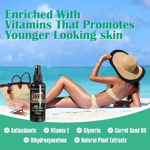 Etiqueta privada de alta calidad Vegan Sun Instant Self Facial Tanner Ligero Body Face Tanning Spray - Product Image 3