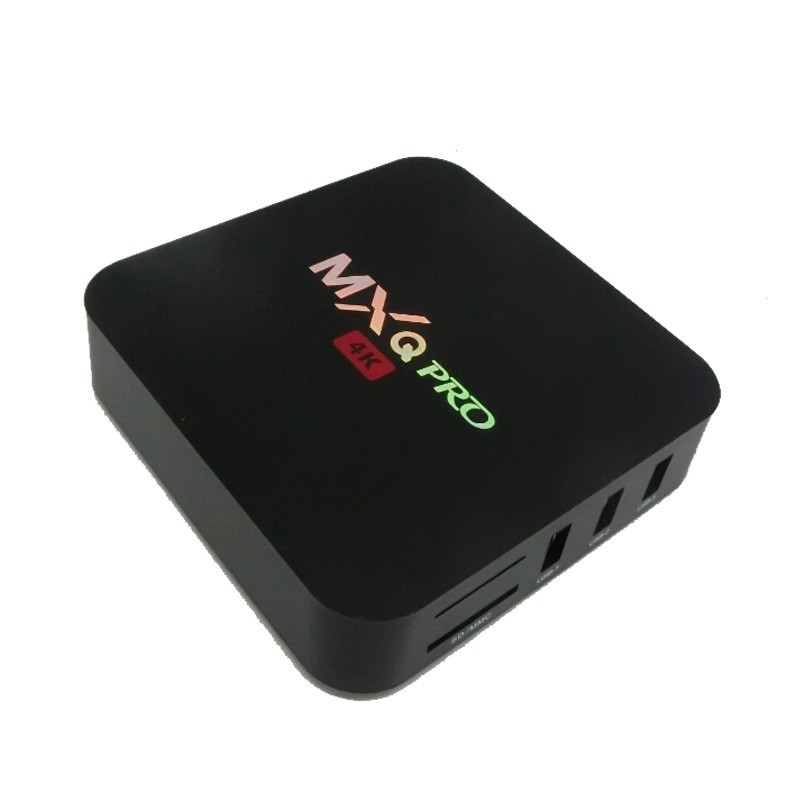 MXQ pro 4K Android 7,1 Smart Box 4K HD 3D 2,4G WiFi S905W Quad Core reproductor multimedia smart tv android tv box 2GB 16GB