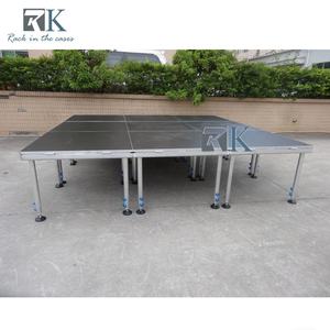 Nouvelle arrivée : Scène modulaire portable avec pieds en aluminium pour événements en plein air - Product Image 2