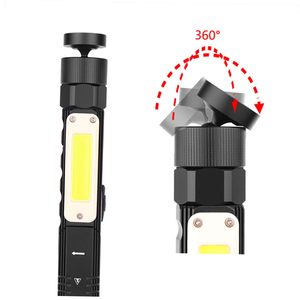 Lampe torche LED multifonctionnelle, lampe de poche LED, lampe de travail rechargeable à rotation de 90 degrés pour la réparation automobile - Product Image 4