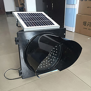 Venta al por mayor de tráfico de energía Solar amarillo intermitente luz de advertencia - Product Image 2