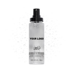 Spray <span class=keywords><strong>fixateur</strong></span> de maquillage hydratant 3 en 1 60 ml avec glycérine et 2% de niacinamide, résistant au transfert, pour marque privée - Product Image 4